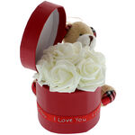 I love you teddy bear arrangement 14cm 3