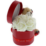 Aranjament cu ursulet I love you 14cm 3