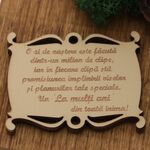 Aranjament floral cu begonii si inger personalizat 6