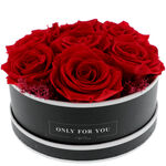 Forever Red Rose Bouquet with Chocolate  3