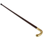 Elegant cane copper flower handle 2