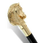 Baston elegant Walking Sticks Golden Horse 5