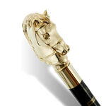 Elegant Walking Stick Golden Horse 6