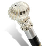 Elegant cane Walking Sticks silver spiral 5