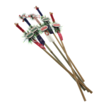 Vidám Mikulás botok – személyre szabott figurákkal 5db 3