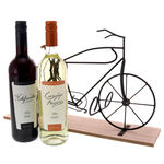 Bicycle with 2 Bottles of Wine 1