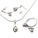 Graceful Pearls Silver Jewelry 1