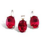 Red Chrystal Jewlery 1