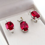 Red Chrystal Jewlery 7