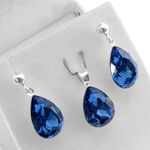 Jewelry with Blue Swarovski 4