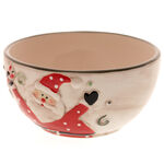 Ceramic bowl with Santa 1