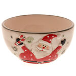 Ceramic bowl with Santa 2