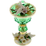 Murano Luxurious dove candy box 24cm 6