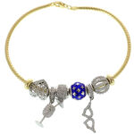 Silver bracelet: Carnival Charms 2