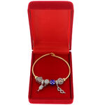 Silver bracelet: Carnival Charms 4