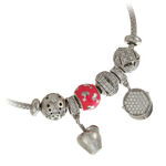 Charms forever silver bracelet 2