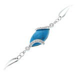 Silver Bracelet with Turquoise 1