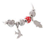 Bratara Argint Dove Charms 1