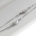 Elegant Double Silver Bracelet 4