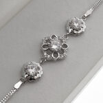 Flower Silver Bracelet 4