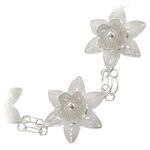 Silver Water Lily Bracelet 2