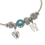 Love Charms Silver Bracelet 4