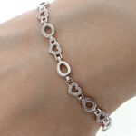 Silver Bracelet Love Me 5