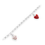 Silver Heart Bracelet for Children 1