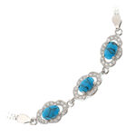 Turquoise Silver Bracelet 1