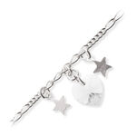 Bratara cu Inima Swarovski Charms 5