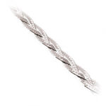 Silver Braided Bracelet 1