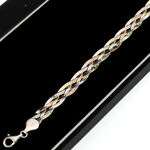 Silver Bracelet Gold Plated 2