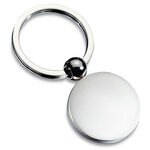 Keyring with polished ball 1