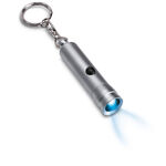 Tube-shaped keyring with colored LED lights 2