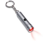 Tube-shaped keyring with colored LED lights 3