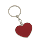 Breloc Metalic Inimă Roșie Personalizabil – Cadou Elegant pentru Femei