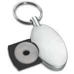 Caddy-chip / coin-holder keyring 2