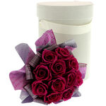 Lilac Forever Rose Bouquet with 11 Flowers 4