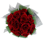 11 Red Roses Forever Rose Bouquet  1