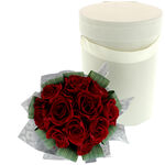 11 Red Roses Forever Rose Bouquet  4