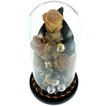 Bouquet 3 Golden Cryogenic Christmas Roses 4