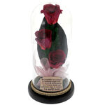 Bouquet of 3 purple forever roses 1