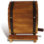 Wine barrel with 2 glasses 4