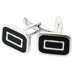 Silver Cufflinks Elegant Line 2