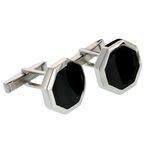 Silver Cufflinks Elegant Man 2