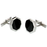 Silver Cufflinks Elegant Man 3