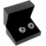 Greek Pattern Silver Cufflinks 3