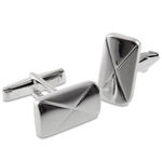 Men's Shirt Silver Cufflinks 1