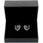 Oval Silver Cufflinks 3