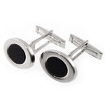 Elegant Silver Cufflinks 1